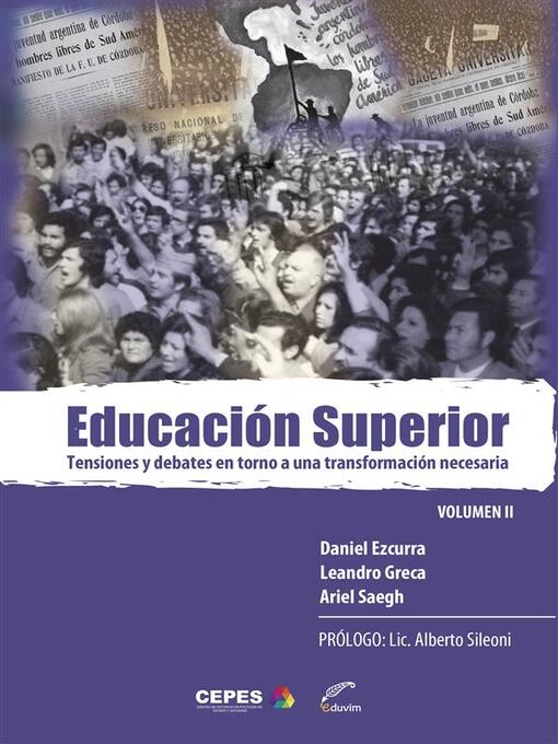 Title details for Educación superior II by Leandro Grecca y Daniel Lujan Ezcurra - Available